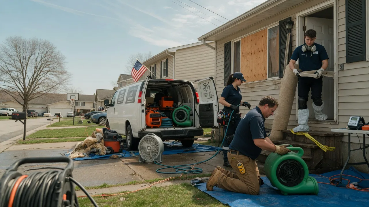 Water Damage Restoration in Keota, OK near me